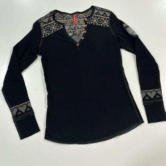 Alp N Rock Tops - Alp N Rock Snowflake Henley
